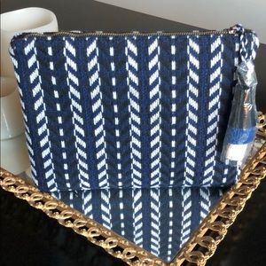 Sole Society Pattern Pouch with Tassel